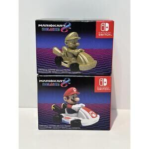 2024 McDonald's Nintendo MarioKart 8 Deluxe Gold Mario Kart Happy Meal Toy New#6